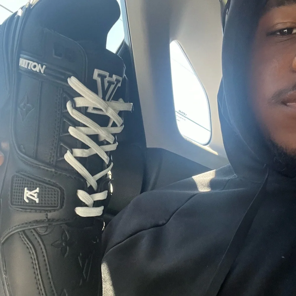 Louis Vuitton Black Sneakers - Picture 5 of 5